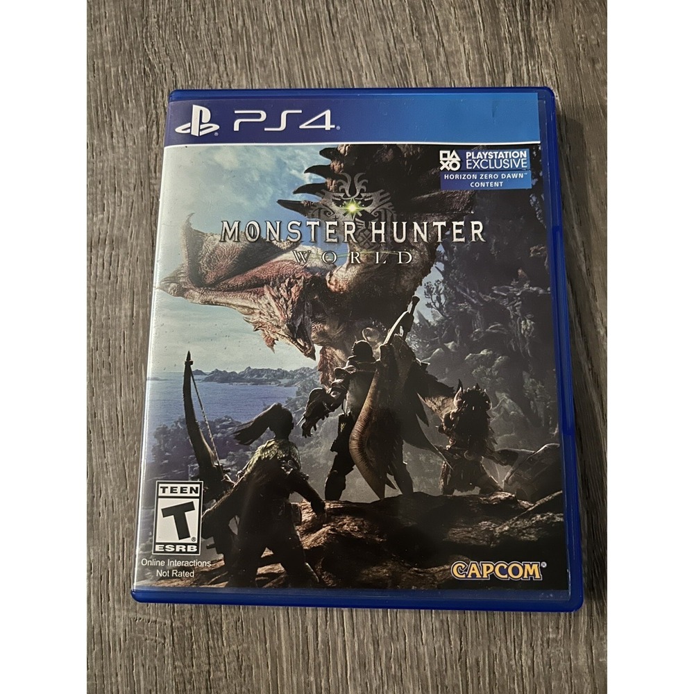 Playstation 4 Game‎ - Monster Hunter World In Original Package - Played Once